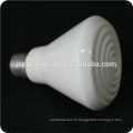 Lampe chauffante en céramique de porcelaine infrarouge blanche E27 de résistance à haute température